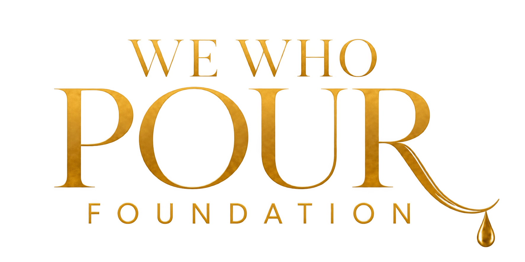 WE Who Pour Foundation logo